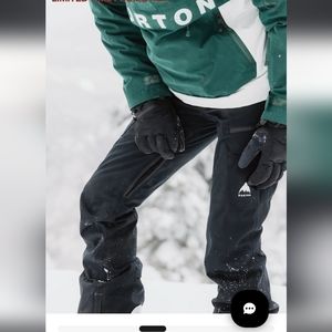 Burton womans ski pants